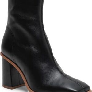 Free People Black Heeled Boots